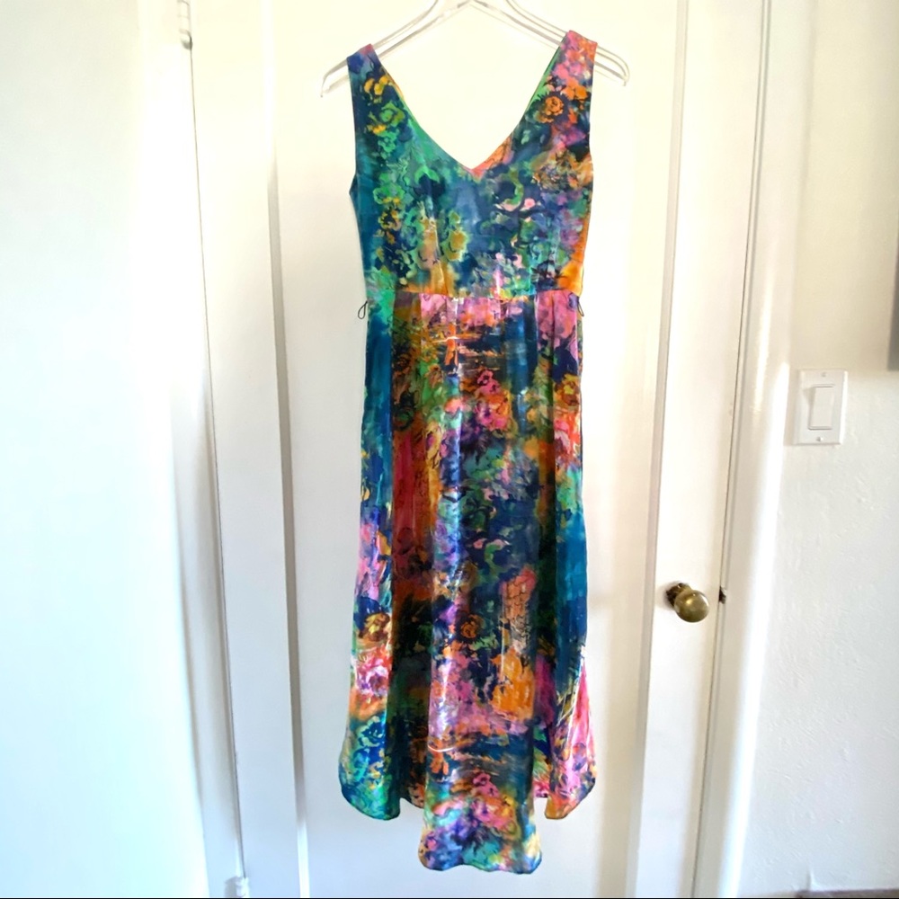 Suzi Chin for Maggy Boutique Watercolor Dress - Picture 3 of 7